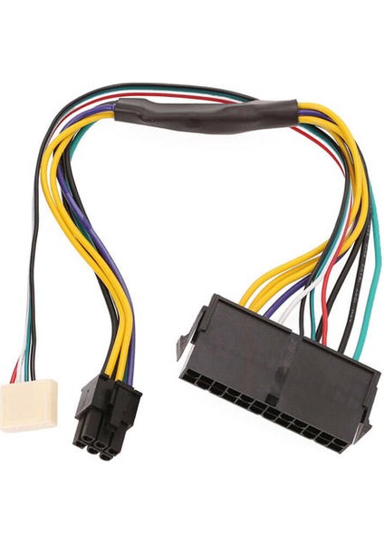 30 cm Atx Ana 24-Pin Ila 6-Pin Psu Güç Adaptörü Kablosu Hp Z220 Z230 Için 18AWG (Yurt Dışından)