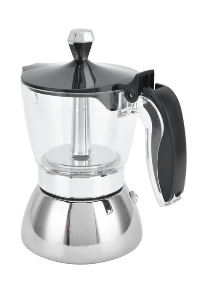 4 Bardak Paslanmaz Çelik Kahve Makinesi Stopetop Moka Pot Kahve Makinesi Mutfak Malzemeleri | Kahve Tencere (Yurt Dışından)