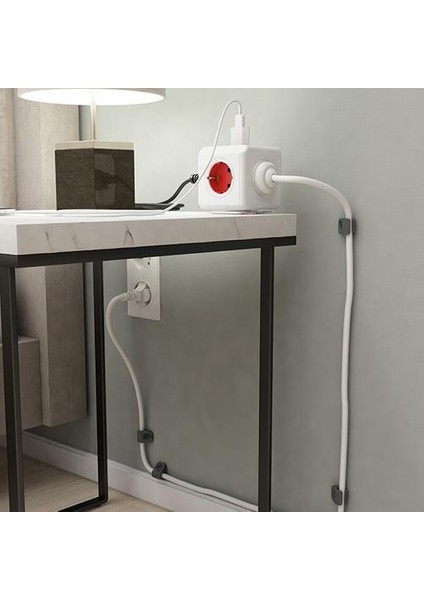 Soket Güç Şeridi Ab Tak Duvar 4 Çıkışlı 2 USB Tek Anahtarı Tipi C Portları 1.5m Uzatma Kablosu Çok Şarj Cihazı | Uzatma Soketi (Yurt Dışından)