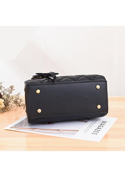 Kore Tarzı Moda Eşkenar Eşdeğer Çanta, Kadın Çantası Basit Omuz Messenger Çantası (Yurt Dışından)