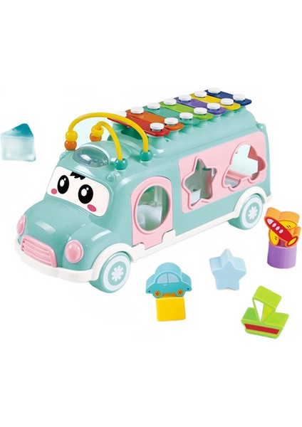 Bebek Müzik Otobüs Oyuncakları Sıralama Yuvalama Istifleme Oyuncaklar Çocuk Için Renk Şekli Bilişsel Eğitim Vurma Enstrüman Oyuncak | Diecasts & Amp;oyuncak Araçlar (Yurt Dışından)