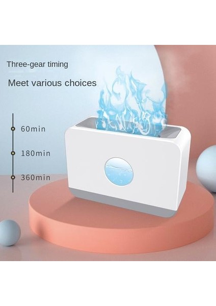 Büyük Sis Hacmi Alev Aromaterapi Makinesinin Simülasyonu, Ev Masaüstü Büyük Kapasiteli Nemlendirici, Alev Difüzör Püskürtücü (Yurt Dışından)