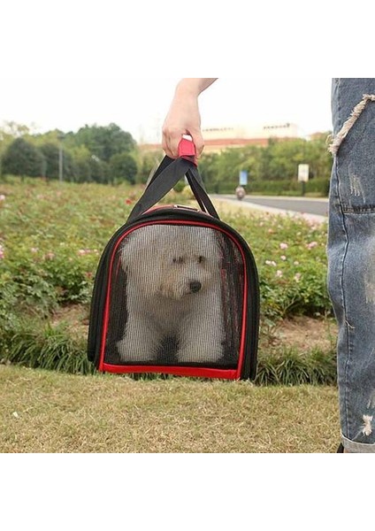 Dört Taraflı Mesh Nefes Kedi Köpek Taşıyıcı Çanta Renk Bar Silindirik Omuz Çantası Ourdoor Seyahat Oxford Bez El Çantası Evcil Hayvan Stuff | Köpek Taşıyıcıları (Yurt Dışından) fırsatları