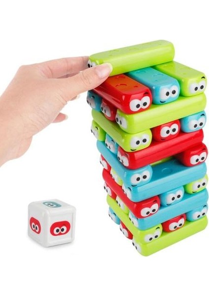 30 Adet Jenga Mini Plastik Klasik Oyun Mini Plastik Yığın Yukarı Pompalama Yapı Taşları Çocuk Oyuncak Domino Eğitici Oyun Çocuk Hediye | Sıralama, Yuvalama ve Amp;istifleme Oyuncaklar (Yurt Dışından)