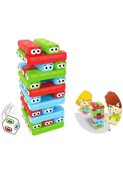 30 Adet Jenga Mini Plastik Klasik Oyun Mini Plastik Yığın Yukarı Pompalama Yapı Taşları Çocuk Oyuncak Domino Eğitici Oyun Çocuk Hediye | Sıralama, Yuvalama ve Amp;istifleme Oyuncaklar (Yurt Dışından)