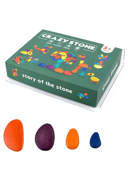 Bebek Çılgın Taş Yapı Taşları Istifleme Ahşap Oyuncaklar Çocuklar Erken Öğrenme Renk Sıralama Gökkuşağı Montessori Oyun Toddlers Kayalar | Ahşap Bloklar (Yurt Dışından)