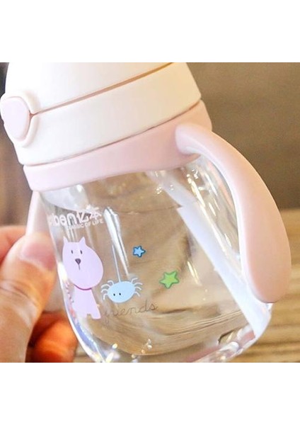 270ML Bebek Tavşan Su Şişesi Bebek Bardakları Yumuşak Ördek ile Saman Ağız Bebek Besleme Eğitim Kupası | Şişeler (Yurt Dışından) indirimleri