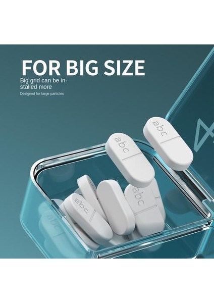 Taşınabilir Ilaç Kutusu, Küçük Ilaç Kutusu, Mini Ilaç Kutusu, Bir Hafta Boyunca Ilaç Kutusu, Haplar ve Tablet Ilaç Kutusu (Yurt Dışından) modelleri