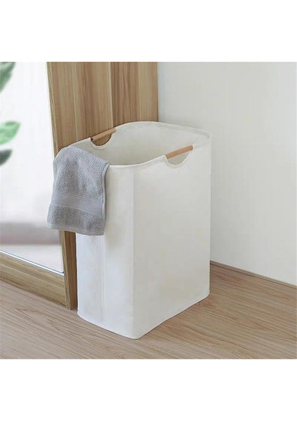 Oxford Tekstil + Demir Tel Ahşap Tasar Çamaşır Sepeti, Küf Kanıt, Nefes Alabilir, Sağlıklı Malzeme Seçimi ve Kirli Kirli Çamaşır Sepeti (Yurt Dışından) fiyatları