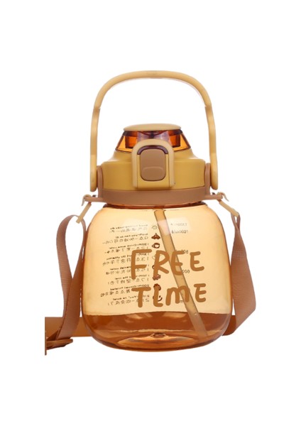 1200ML Su Şişesi, Spor Su Şişesi Için Büyük Kapasiteli Plastik (Yurt Dışından)