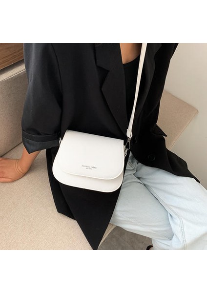 Monokrom Minimalist Sele Çantası Çapraz Askı (Yurt Dışından)