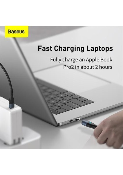 Siyah 100 W Manyetik Şarj Kablosu Hızlı Şarj USB C Için USB Tipi C Kabı Xiaomi Redmi Not Için Hızlı Şarj MacBook iPad Için Hızlı Şarj (Yurt Dışından)