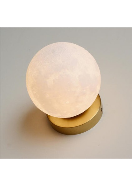Moon Modern Başucu Çalışması Sundurma Merdiven Fişli Top Duvar Lambası (Yurt Dışından)