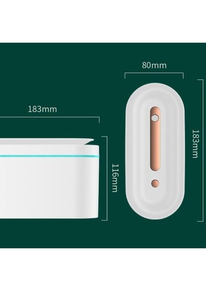 Sessiz Küçük Mini Hava Püskürtücü, Ev Masaüstü Ofis Renkli Gece Işığı Zammer Islak (Yurt Dışından) fiyatları