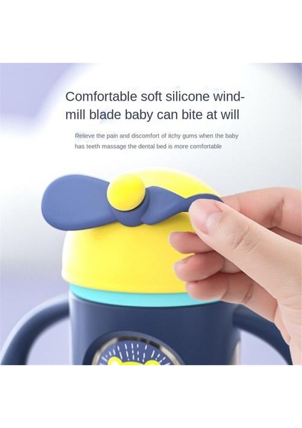 240ML/300ML Su Kupası, Uçak Kafa Slide Cover, Çocukların Saman ile Büyük Kapasiteli Su Kabına Sahip Içmeyi Öğrenmesi Için Uygundur (Yurt Dışından) fırsatları