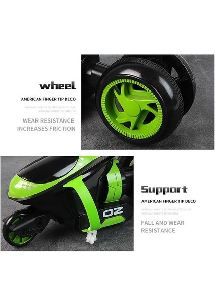 Rc Motosikletler Uzaktan Kumanda Araba Oyuncak Dublör Makinesi Radyo Kontrolü Motosiklet 360 Derece Drift Buggy Oyuncaklar Erkekler Için Arabalar | Rc Arabalar (Yeşil) (Yurt Dışından)