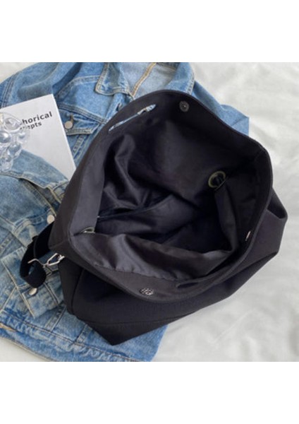 Büyük Kapasiteli Oxford Crossbody Çanta, Niş Tek Omuzlu Alt Koltuk Tote (Yurt Dışından)