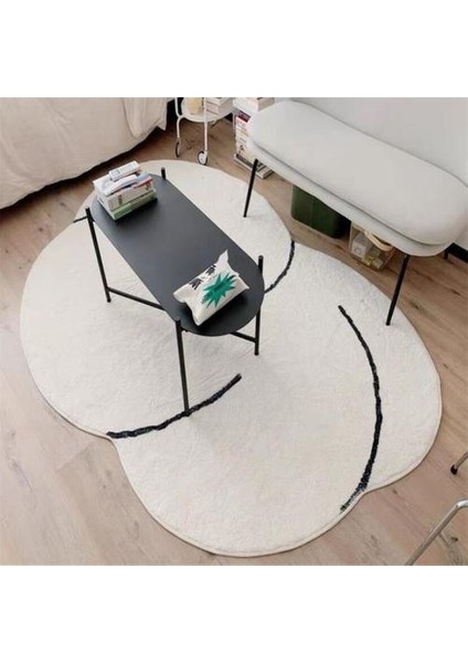Modern Tasarım Bulut Halı Makinesi Yıkanabilir Salon Sehpa Yatak Odası Morandi Battaniye (Yurt Dışından) fiyatları
