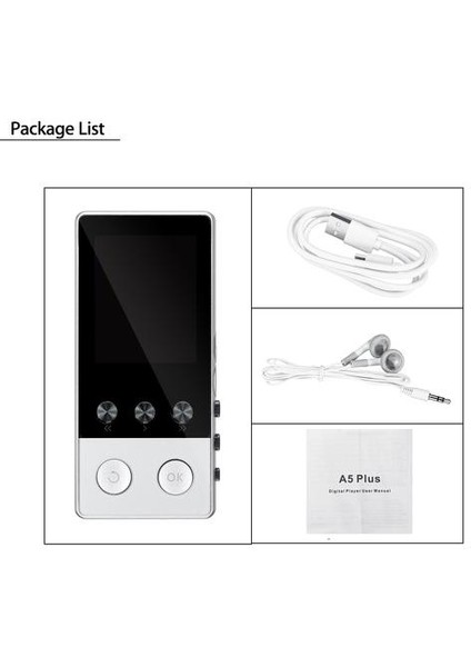 8 GB Bluetooth Mp3 Çalar Kulaklık Hıfı Fm Radyo Spor Mp 4 Hıfı Taşınabilir Müzik Çalarlar Ses Kayıt Kaydedici Tf Cardmp3 Player (Yurt Dışından) fırsatları