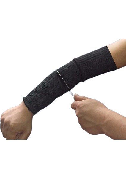 Açık Koruyucu Anti Kesim Arms Çelik Anti Aşınma Kol Bandı Tel Kesim Geçirmez Kol Kol Guard Bracer Emek Koruma Mangas | Manga (Yurt Dışından)