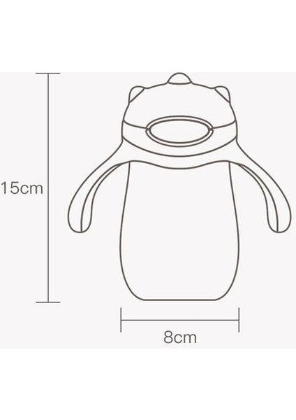 1pscppsu Çocuk Içme Fincanı, Saman Saplı Bebek Içme Fincanı, Damla Anti Bebek Içme Fincanı (Yurt Dışından) fiyatları