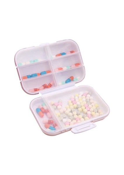 5pcs Yaratıcı Taşınabilir Küçük Hap Kutusu, Mini Hap Kutusu, Ilaç Paketleme Kutusu, Kapalı Saklama Kutusu, Seyahat Taşıma Hap Kutusu (Yurt Dışından)