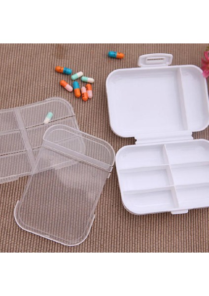5pcs Yaratıcı Taşınabilir Küçük Hap Kutusu, Mini Hap Kutusu, Ilaç Paketleme Kutusu, Kapalı Saklama Kutusu, Seyahat Taşıma Hap Kutusu (Yurt Dışından)