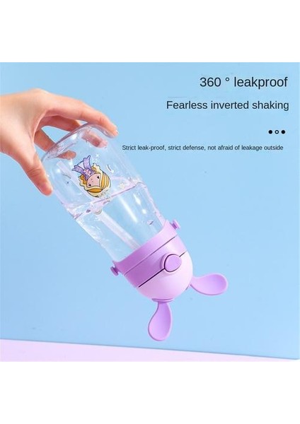 401-500ML /501-600ML Su Kabı, Karikatür Tavşan Desenli Saman Plastik Düşüşe Dayanıklı Su Kabına Sahip Çocuklar Için Uygun (Yurt Dışından) indirimleri