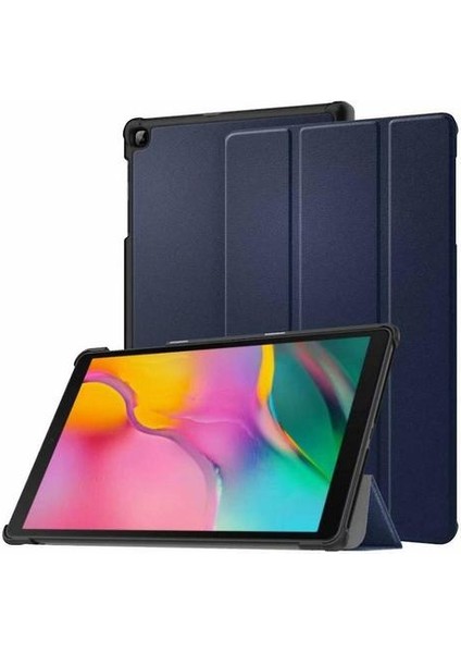 Ultra Hafif Ince Akıllı Standı Kılıfı Galaxy Tab Için 10.1 Inç SM-T510 / SM-T515 2019 Tablet (Yurt Dışından)