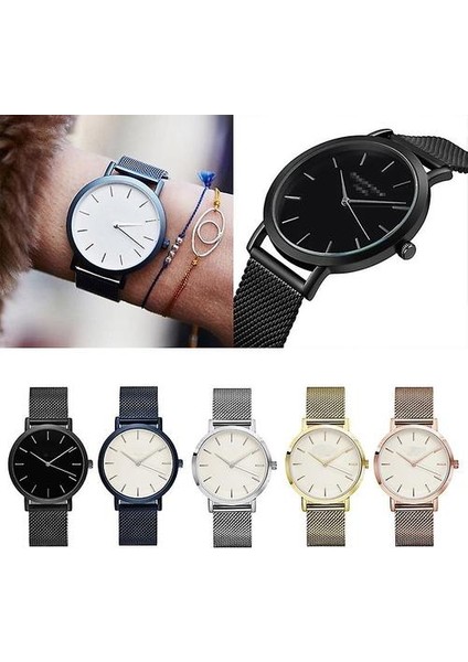 Rosefıeld 726 Rahat Paslanmaz Çelik Kayış Moda Kadınlar Kuvars Izle (Yurt Dışından) fiyatları