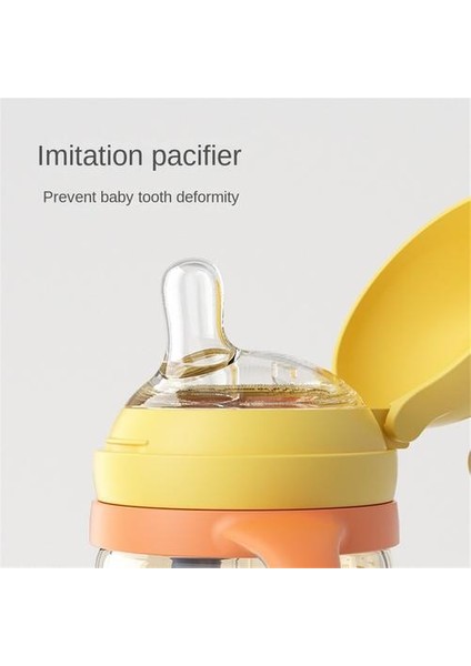 Bebekler ve Küçük Çocuklar Için 1PSC260ML Ppsu Şişesi, 6 Aydan Fazla Iki Kullanımlı Sütten Kesme Cihazı, Saman Anne ve Bebek Ürünleri (Yurt Dışından) modelleri