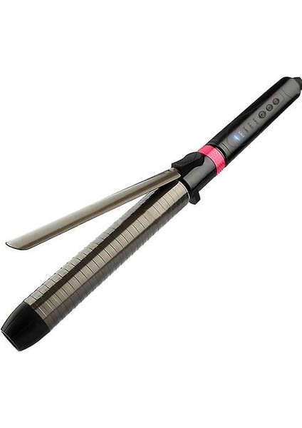 Profesyonel Seramik Demir Değnek Saç Bigudi Dönen Styling Curling Irons (13MM) (Yurt Dışından)