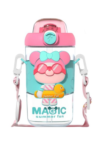 480ML Uzay Kupası Çocuklar Için Çizgi Film Deseni (Yurt Dışından)