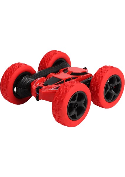 4WD Radyo Kontrol Araçları Deformasyon Buggy Elektronik Rc Kaya Rulo Araba 360 Derece Çevirme Paletli Model Stunt Arabalar Oyuncak | Rc Arabalar (Kırmızı) (Yurt Dışından)