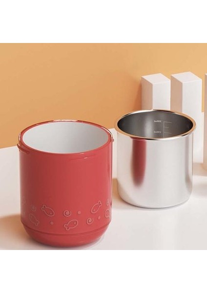 Bebek Drinkware Saman Kupası Bebek Öğrenme Besleme Bardak Bpa Ücretsiz Paslanmaz Çelik Silikon Sofra Yürüyor Su Şişesi Saman | Bardaklar (Kırmızı) (Yurt Dışından) fiyatları
