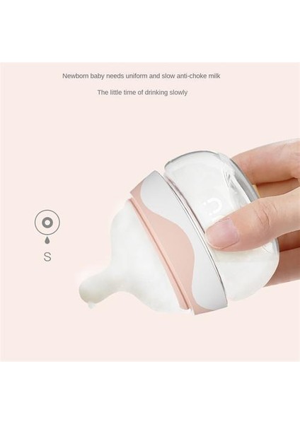 1psc0-3-6 Aylık Bebek Cam Şişe, Anti-Damla Sütten Kesme Sihirli Cihaz, Anti-Boktan ve Anti-Slating Ürünleri Anne ve Bebek Için (Yurt Dışından) fırsatları