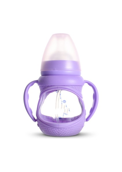 150ML/240ML Biberon, Biberon Için Sapla Beslenme Için Geniş Delikli Cam (Yurt Dışından)