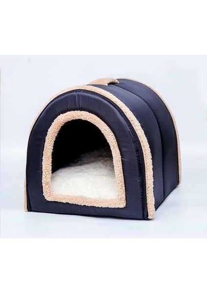 Çift Kullanım Moda Süper Yumuşak Peluş Köpek Kedi Yatağı, Sıcak Kış Evcil Hayvan Evi, Açık Köpekler Yatak Pet Aksesuarları Ev Dekor Kolay Sökme | Evler, Kennels & Amp;kalemler (Yurt Dışından)