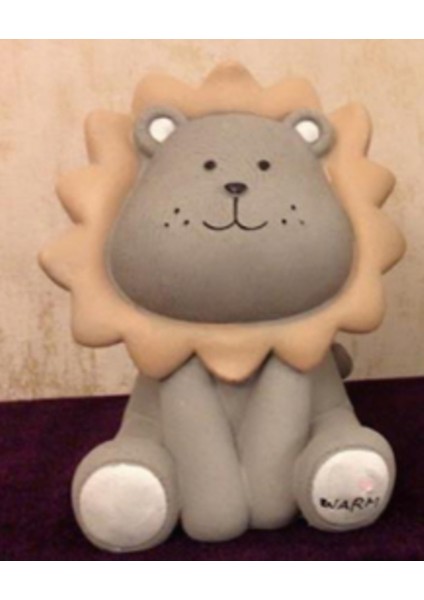 Aslan Para Kutusu Karikatür Sevimli Yaratıcı Para Bankası Çocuk Çocuk Kumbara Kreş Çok Güzel Hediye Kaydetme Kutusu Hayvan Ev Figürinler | Para Kutuları (13 * 12 * 17 Cm) (Yurt Dışından)