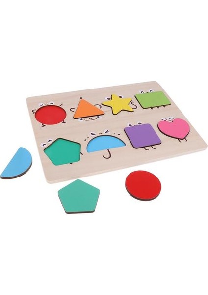 Ahşap Geometrik Blok Tahtası Rengi ve Amp;şekil Yapboz Bebek Toddler Sıralama ve Amp;istifleme Oyunu Erken Gelişimsel Oyuncak | Sıralama, Yuvalama ve Amp;istifleme Oyuncaklar (Yurt Dışından) fiyatları