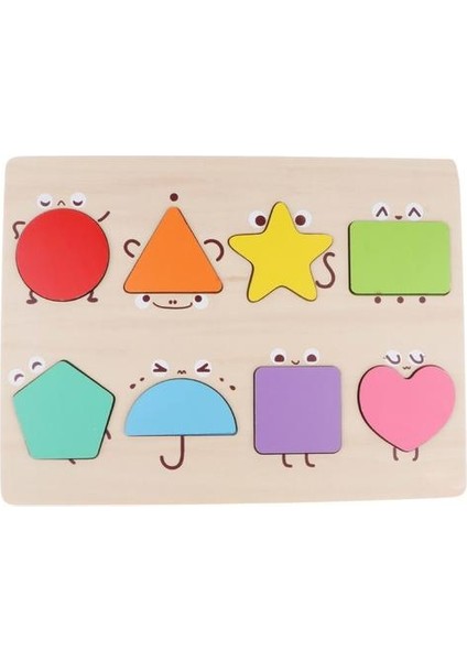 Ahşap Geometrik Blok Tahtası Rengi ve Amp;şekil Yapboz Bebek Toddler Sıralama ve Amp;istifleme Oyunu Erken Gelişimsel Oyuncak | Sıralama, Yuvalama ve Amp;istifleme Oyuncaklar (Yurt Dışından) fırsatları