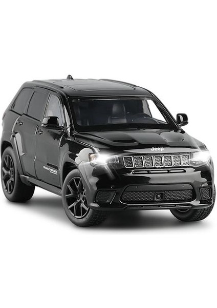 1:32 Jeep Grand Cherokee Metal Alaşımlı Araba Modeli Minyatür Model Sesli Işık Modeli Oyuncaklar Çocuklar Için Oyuncaklar | (Yurt Dışından)