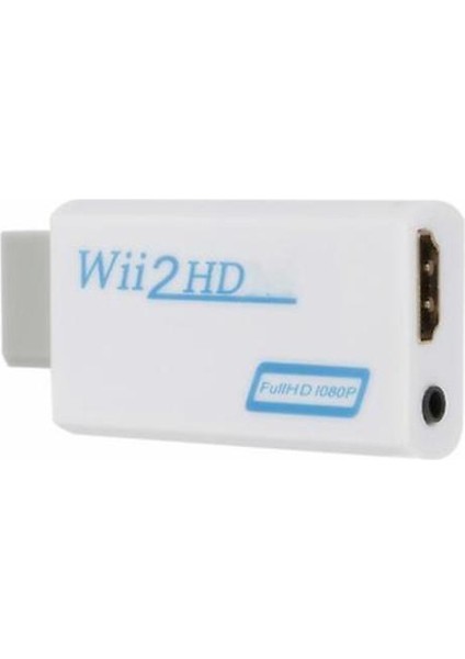 Wii HDMI Converter, Destek Hd 1080P Dönüştürücü, Wii HDMI (Siyah) (Yurt Dışından)