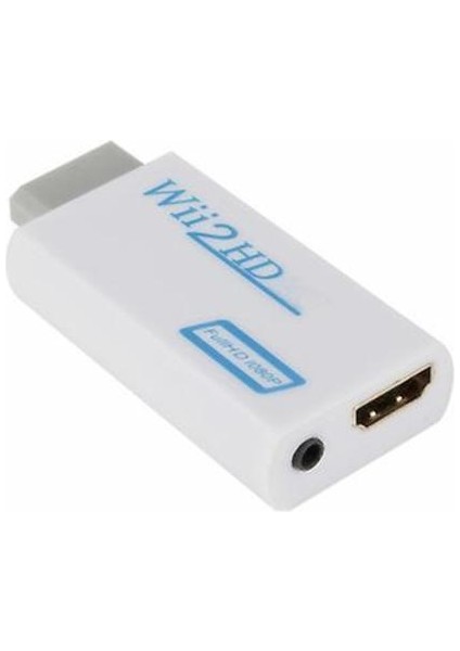 Wii HDMI Converter, Destek Hd 1080P Dönüştürücü, Wii HDMI (Siyah) (Yurt Dışından)