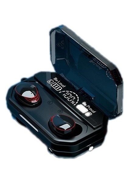 Tws Bluetooth 5.1 Kablosuz Kulaklık 9dhıfı Stereo Ipx7 Su Geçirmez Dokunmatik Kulakbud Kulak Seti Mikrofonlu Spor Oyunları Için (Yurt Dışından)