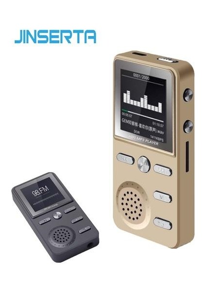 Metal 8 GB Mp3 Çalar Kayıpsız Hifi Mp3 Spor Müzik Çok Işlevli Fm Saat Kaydedici Yüksek Sesle USB Kablosu ile Stereo Oyuncular | Hıfı Oyuncular (Yurt Dışından)