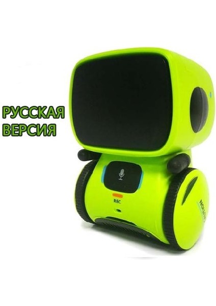 Oyuncak Robot Akıllı Robotlar Rusça ve Amp;ingilizce ve Amp;ispanyolca Sürüm Veli ve Amp;dokunmatik Kontrol Oyuncaklar Interaktif Eğitim Rc Robot | Rc Robot (Yeşil) (Yurt Dışından)