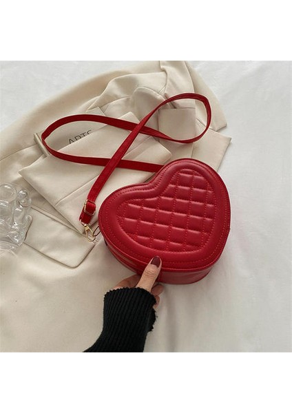 Narin Düz Renk Kalp Çapraz Çanta Çanta (Yurt Dışından) fiyatları