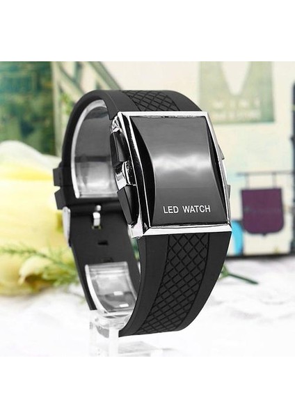 Unisex Spor Dijital LED Bilek Izle Gün Tarih Silikon Kemer Erkek Kız Çocuk (Yurt Dışından) modelleri