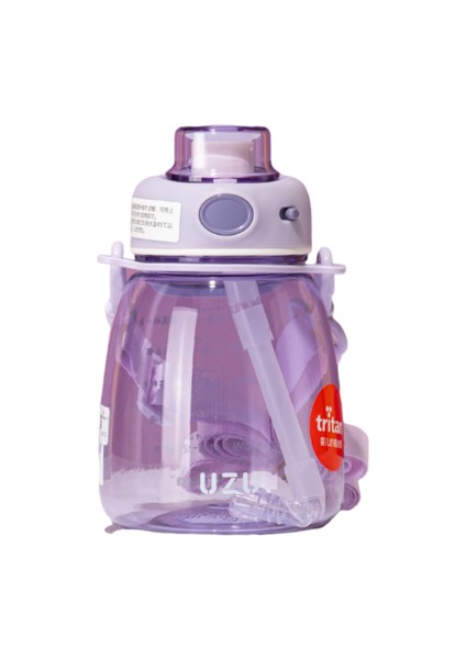 700ML Pot Göbek Kupası, Okul Çocukları Için Plastik Tritan Saman Sıçırlı Kapak (Yurt Dışından)